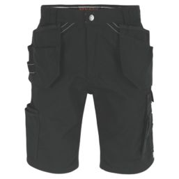 Herock Pallas Work Shorts Black 38" W