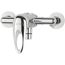 Triton Kaho Exposed Single Outlet Manual Chrome Mixer Shower Valve