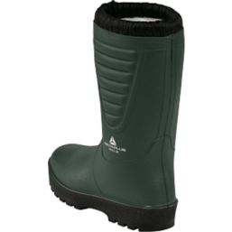 Delta Plus FROSTOBVE Size 10  Green/Black Non Safety Wellies