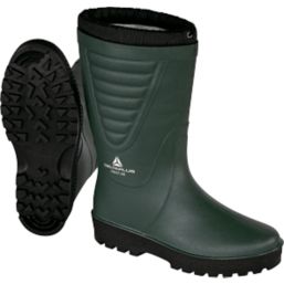Delta Plus FROSTOBVE Size 10  Green/Black Non Safety Wellies