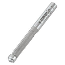 Trend 46/07X1/4TC 1/4" Straight Guided 90° Trimmer 6.3mm x 25.4mm