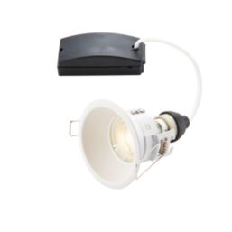 Saxby CosmosValue Fixed  Fire Rated Recessed Downlight White