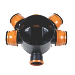 FloPlast Push-Fit 5-Inlet Adjustable MAC Chamber Base 300mm