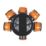 FloPlast Push-Fit 5-Inlet Adjustable MAC Chamber Base 300mm