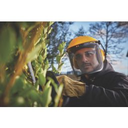 Site SHE120 SEP314 Browguard with Ear Defenders Yellow