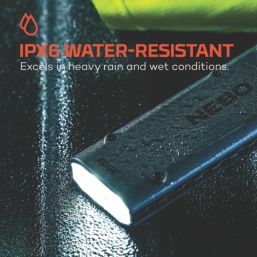 Nebo Edge 2K Rechargeable LED Flashlight Grey 2000lm