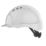 JSP EVO3 Comfort Plus Wheel Ratchet Vented Safety Helmet White