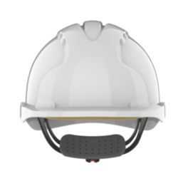 JSP EVO3 Comfort Plus Wheel Ratchet Vented Safety Helmet White