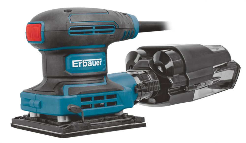 Erbauer EQSS240 Electric 1/4 Sheet Sander 220240V Screwfix