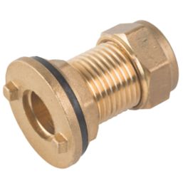 Midbrass  Brass Compression Tank Connector 1/2"