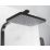 Bristan Craze HP Rear-Fed Exposed Black Thermostatic Diverter Mixer Shower