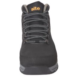 Site Bronzite Size 9  Black  Steel Toe Cap Safety Boots
