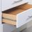 Essentials Steel Self-Closing Ball Bearing Drawer Runners 550mm 2 Pack