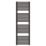 Flomasta U-Shape 1580mm x 500mm 3102BTU Black Vertical Designer Radiator