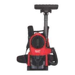Milwaukee M18FBPV2-0 FUEL 18V Li-Ion RedLithium Brushless Cordless L Class Backpack Vacuum Cleaner - Bare