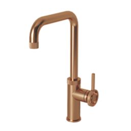 ETAL Caprise Industrial Style Kitchen Mixer Tap Brushed Copper