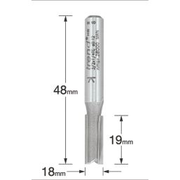 Trend 3/2X1/4TC 1/4" Straight Cutter 6mm x 16mm