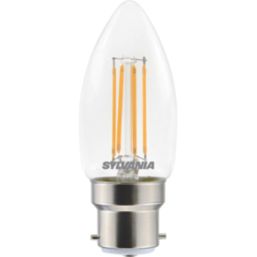 Sylvania ToLEDo Retro V5 CL 827 SL B22 Candle LED Light Bulb  470lm 4.5W