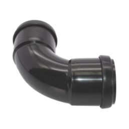 FloPlast Push-Fit Bend Black 92.5° 40mm