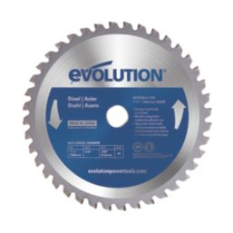 Evolution M185TCT-40CS Mild Steel Circular Saw Blade 185mm x 25.4mm 40T