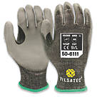 Tilsatec 50-6111 Gloves Black/Grey Large