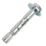 Rawlplug Rawlok RLK P Sleeve Anchors Zinc-Plated 14mm x 70mm M10 25 Pack