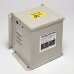 Carroll & Meynell  3300VA Intermittent Step-Down Isolation Transformer 230V/110V Grey