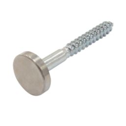 Easyfix Mirror Screws 8ga x 1 1/4" Polished Chrome 10 Pack