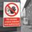 Essentials  "No Access Unless Trained And Authorised" Sign 210mm x 148mm