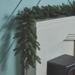 Fraser Fir 2.74m Indoor  Battery LED Pre Lit Artificial Christmas Garland