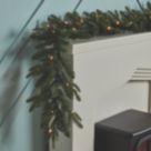 Fraser Fir 2.74m Indoor  Battery LED Pre Lit Artificial Christmas Garland