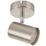 Saxby Toro Round 1-Light Spotlight Satin Nickel