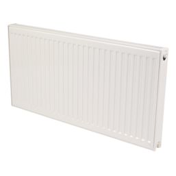 Kudox Premium Type 21 Double-Panel Plus Single Convector Radiator 600mm x  1100mm White 4999BTU - Screwfix