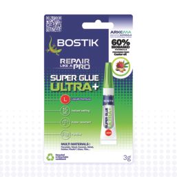 Bostik  Bio-Based Super Glue Ultra+ 3g