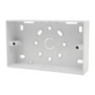 Deta TTE  2-Gang Surface Pattress  Box 32mm