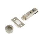 Union Satin Nickel-Plated Tubular Privacy Bolt 73mm Case - 57mm Backset