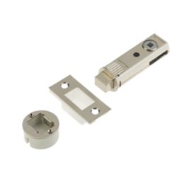 Union Satin Nickel-Plated Tubular Privacy Bolt 73mm Case - 57mm Backset