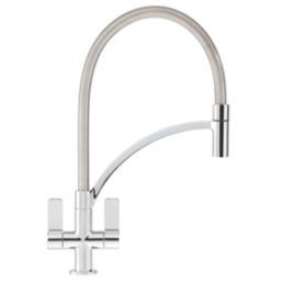 Franke Wave  Pull-Out Mono Mixer Kitchen Tap Chrome