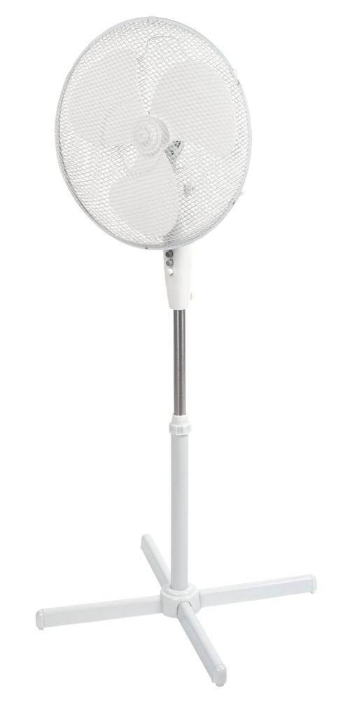 Essentials 16" Pedestal Fan 220240V Screwfix