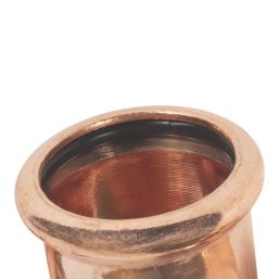 Flomasta  Copper Press-Fit M-Profile Stop Ends 22mm 2 Pack