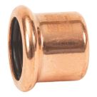 Flomasta  Copper Press-Fit M-Profile Stop Ends 22mm 2 Pack