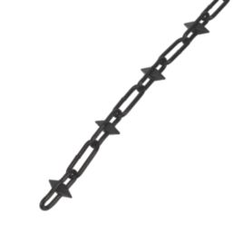 Spike Black Chain 6mm x 5m