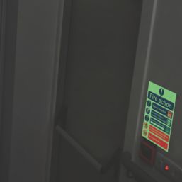 Essentials  Photoluminescent "Fire Action Procedure" Sign 250mm x 350mm