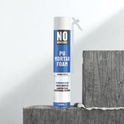 No Nonsense  Polyurethane Mortar Foam Hand Held Yellow 750ml