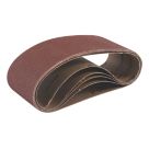 Titan  60 Grit Multi-Material Sanding Belts 457mm x 75mm 5 Pack