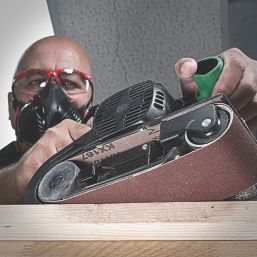 Trend AB/B75A/120A 120 Grit Multi-Material Sanding Belts 533mm x 75mm 3 Pack