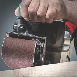 Trend AB/B75A/120A 120 Grit Multi-Material Sanding Belts 533mm x 75mm 3 Pack