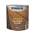 Ronseal Quick Drying Decking Stain Rich Teak 2.5Ltr