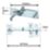 Smith & Locke Gate Latch Silver 178mm