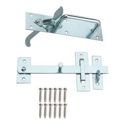 Smith & Locke Gate Latch Silver 178mm
